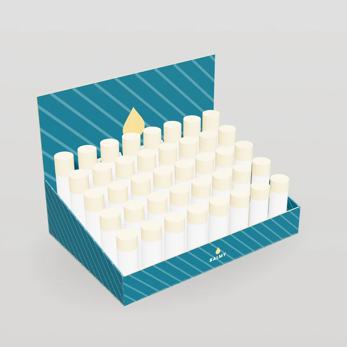 Display Boxes concept render
