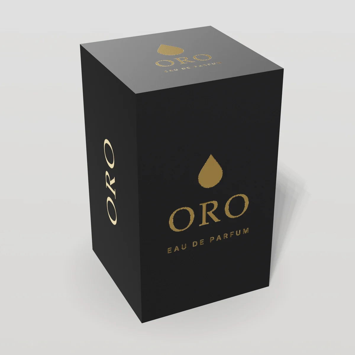 Foil Stamping concept: Oro design, eau de parfum