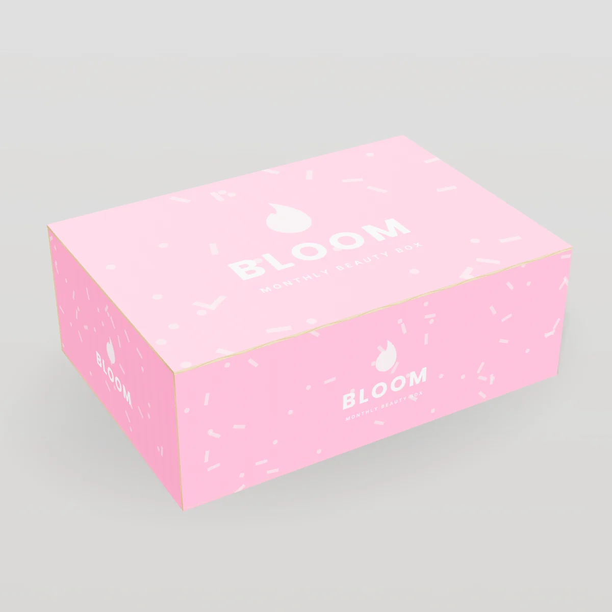 Mailer Boxes concept: Bloom design, monthly beauty box