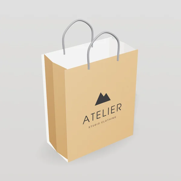 Custom Paper Bags concept render 1