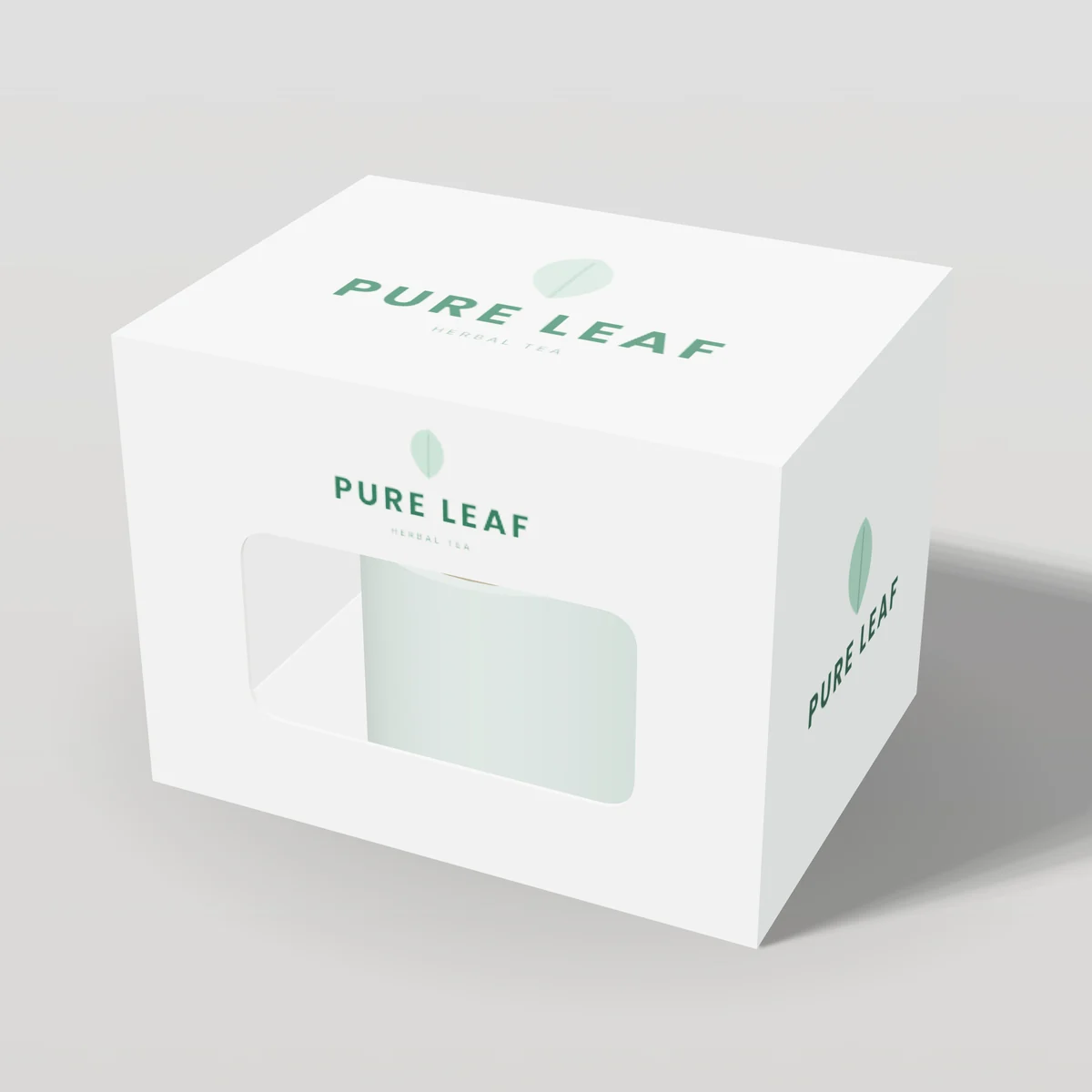 Soap Boxes concept: Pure Leaf design, herbal tea