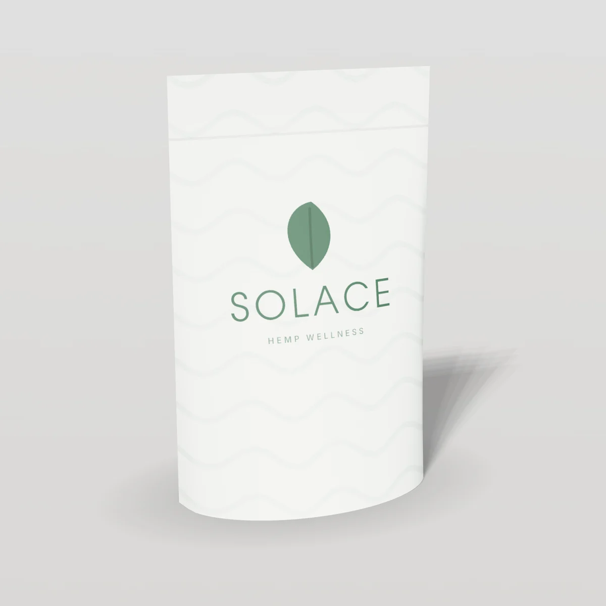 Stand-Up Pouches concept: Solace design, hemp wellness