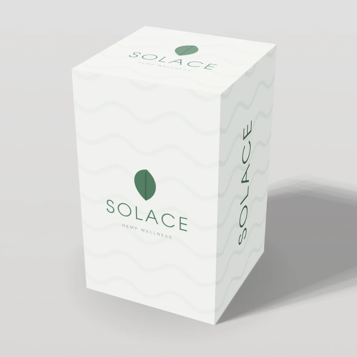 Supplement Boxes concept: Solace design, hemp wellness