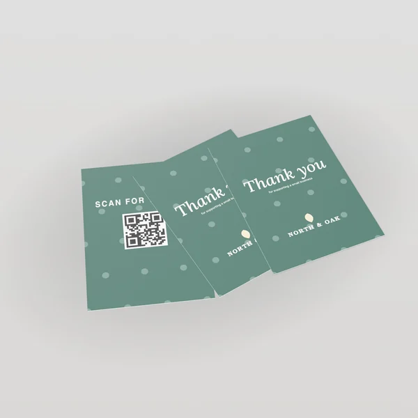 Thank You Cards & Inserts concept render 2