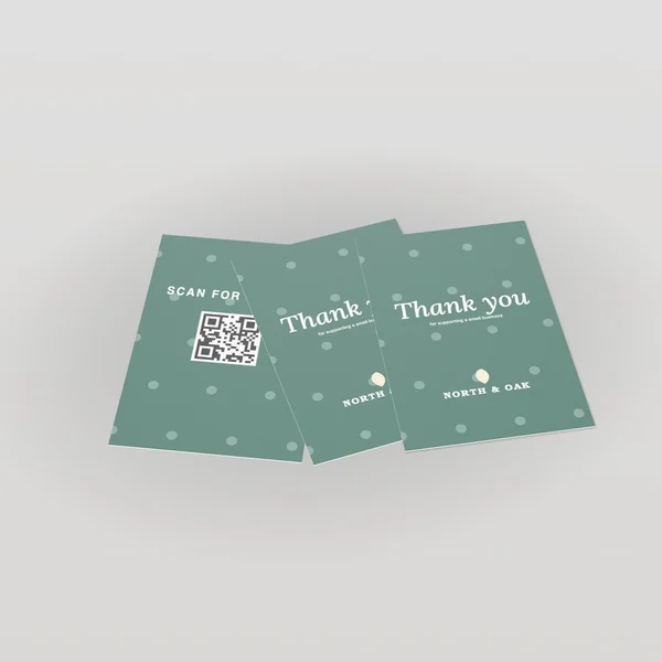 Thank You Cards & Inserts concept render 3