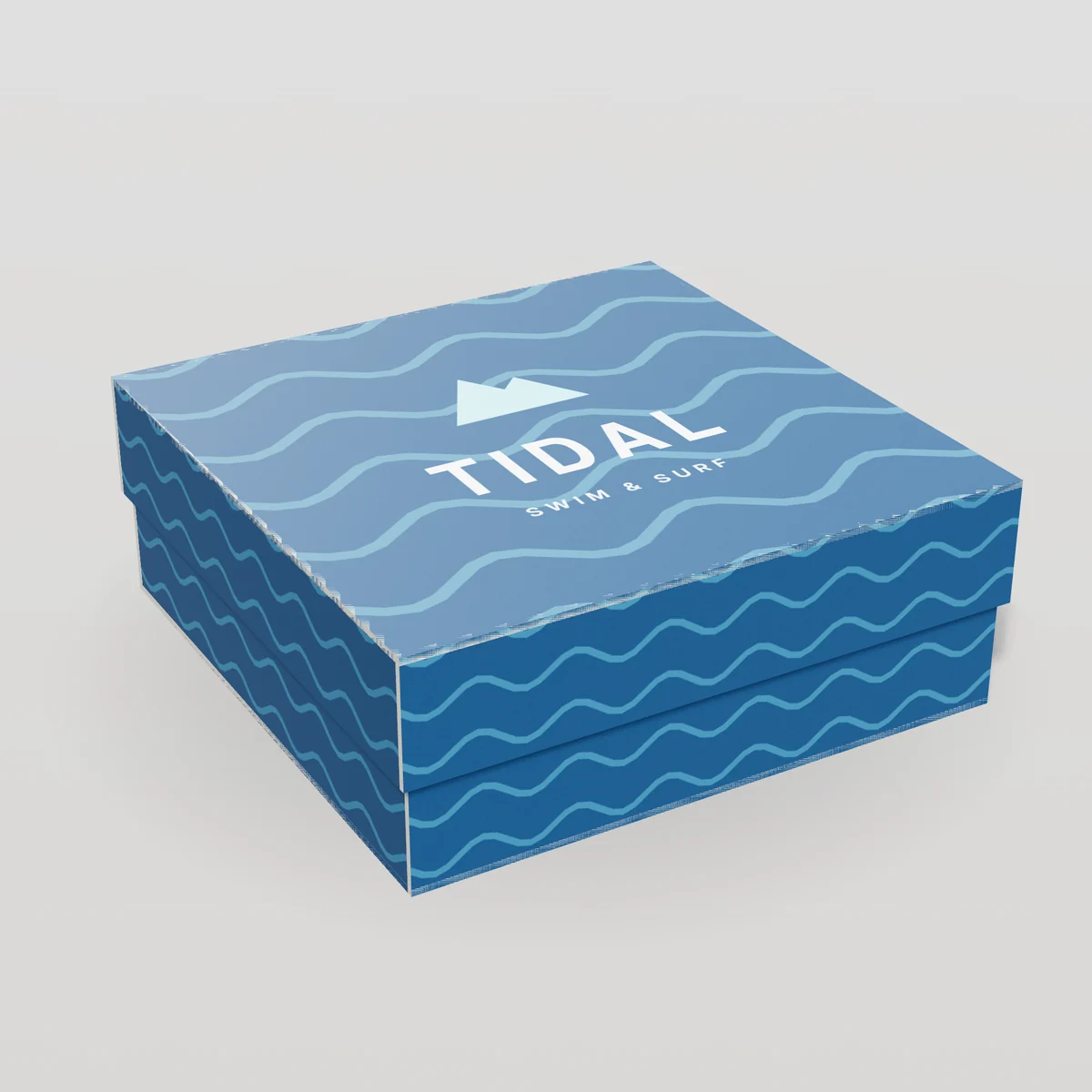 Two-Piece Boxes concept: Tidal design, swim & surf