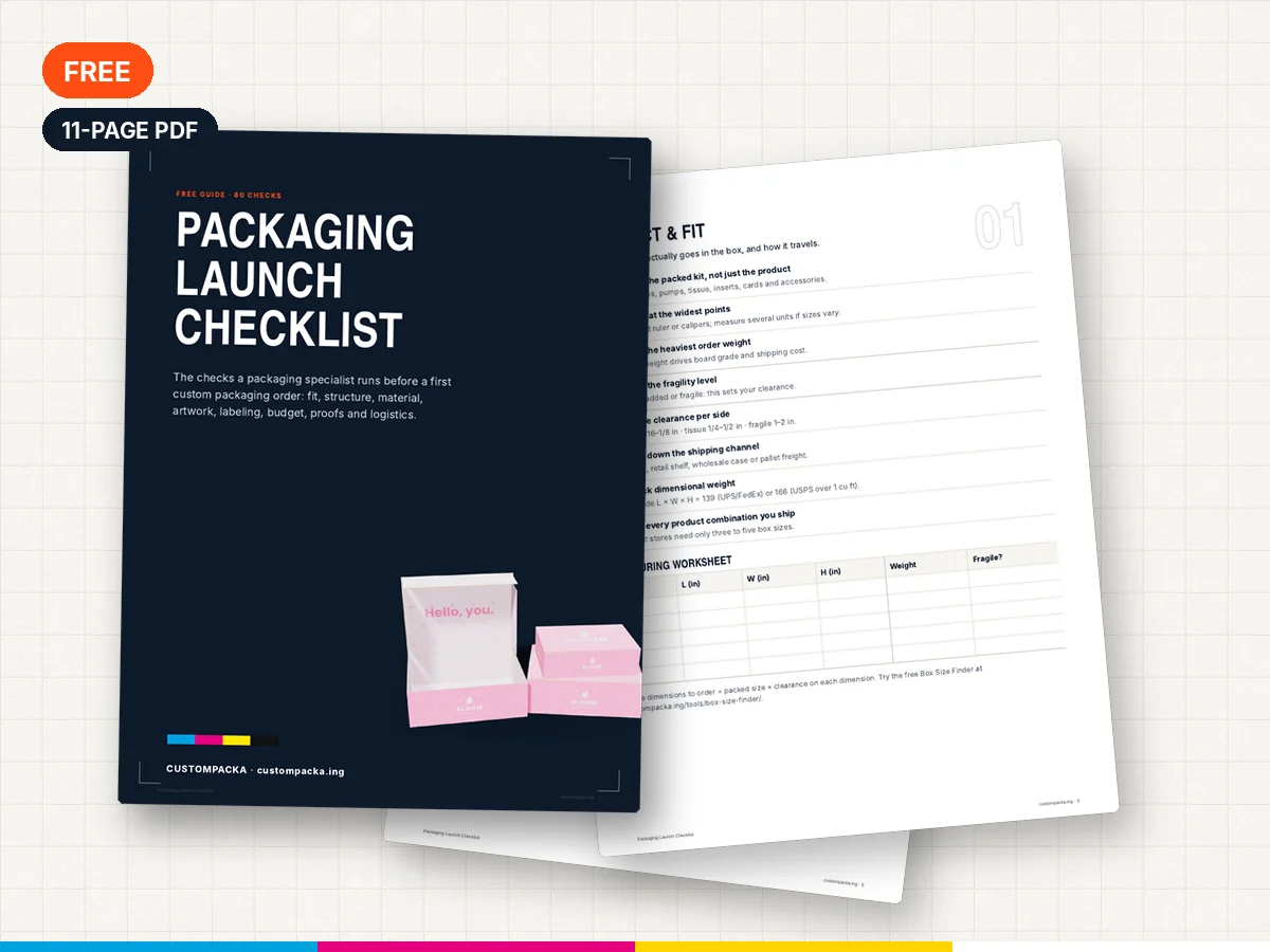 Packaging Launch Checklist preview