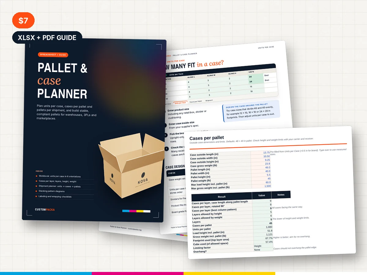 Pallet & Case Planner preview