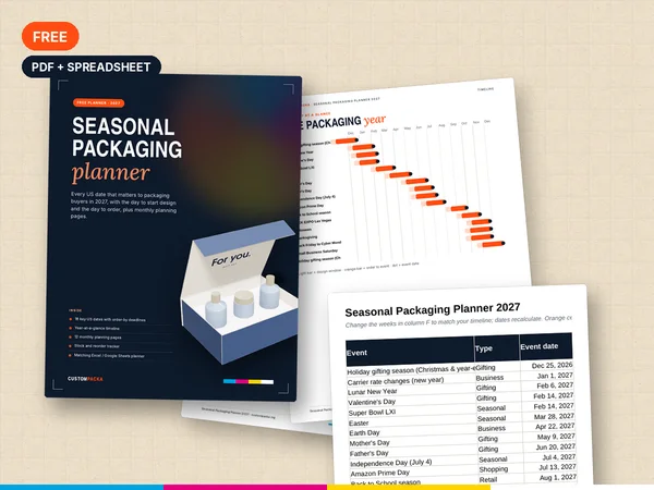 Seasonal Packaging Planner 2027 preview